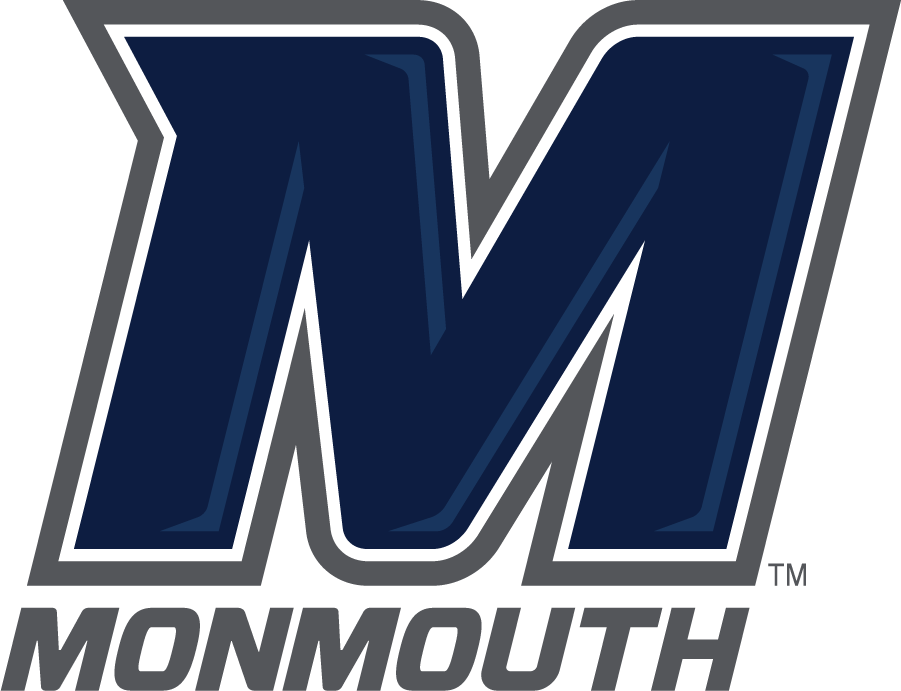 Monmouth Hawks 2014-Pres Secondary Logo v5 diy DTF decal sticker